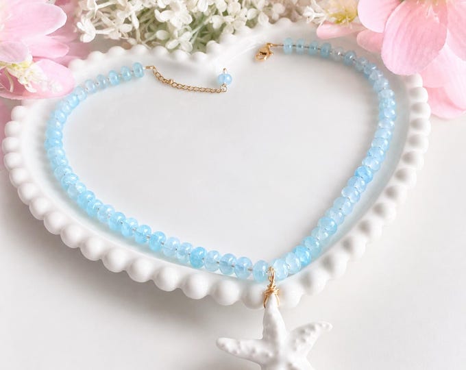 Collier rondelles étoiles