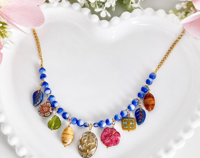 Collier lavande d’amour