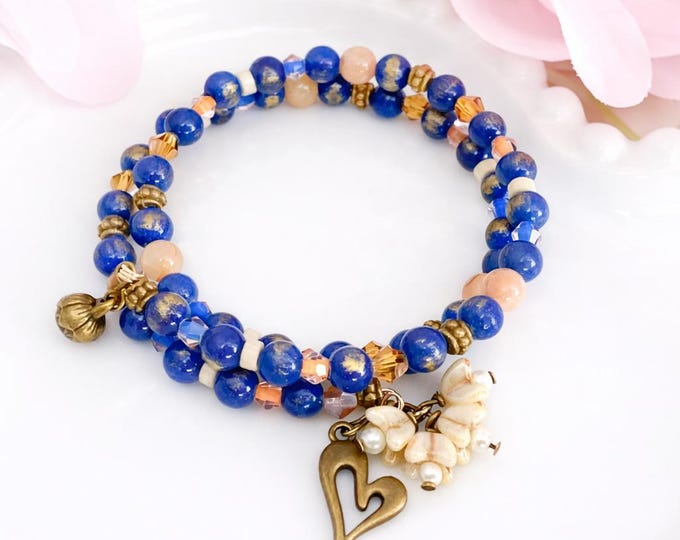 Boucle oreille collection Coucher de soleil à Santorini