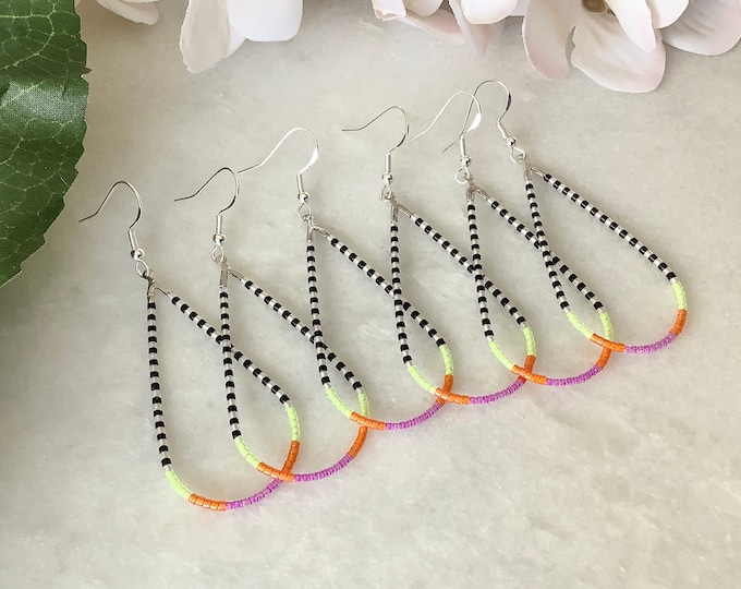 miyuki pearl drop earring