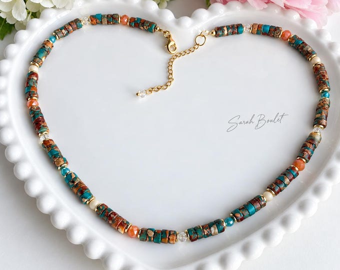 Collier femme automne