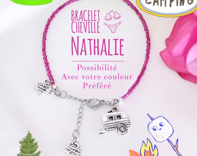 Camping ankle bracelet