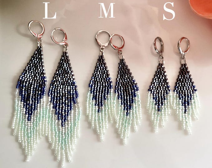 Summer fringe earrings