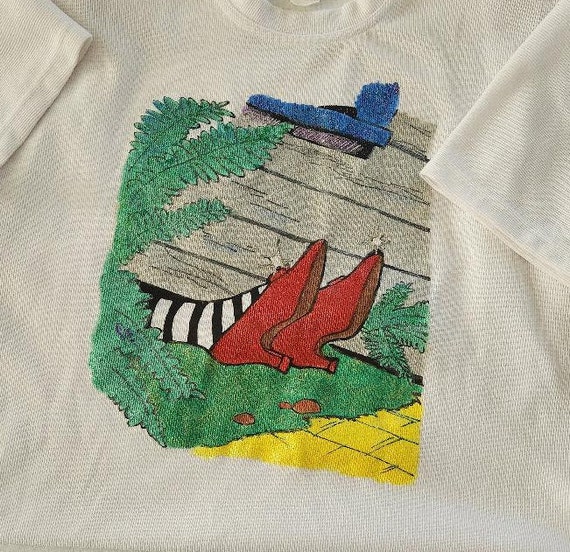 Hand-painted Ruby Slippers Shirts - image 4