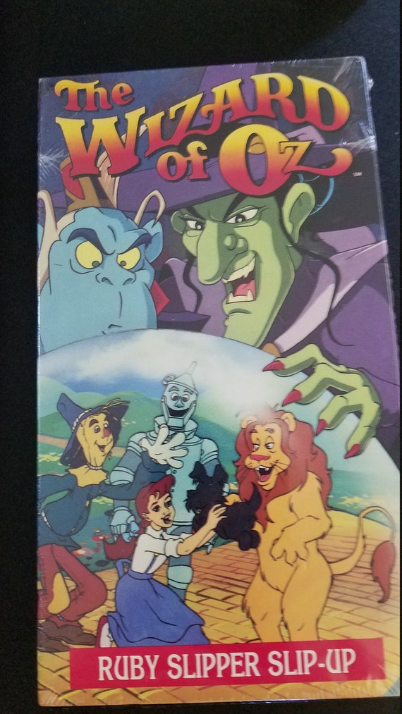 Vintage Wizard of Oz Cartoon Series VHS - Etsy Vintage Wizard of Oz Cartoon Series VHS - Etsy