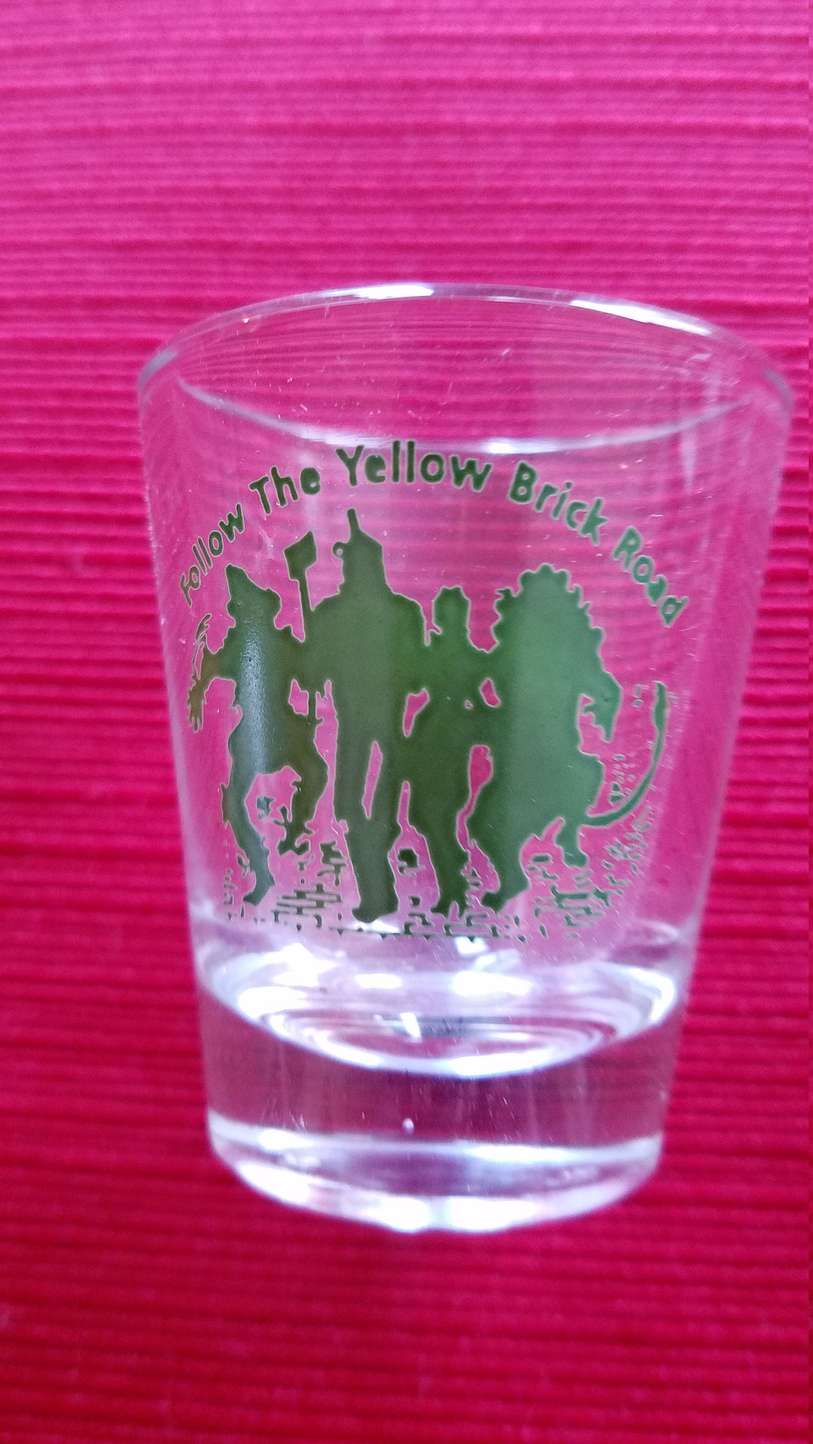 Vintage Wizard of Oz Shot Glass Etsy