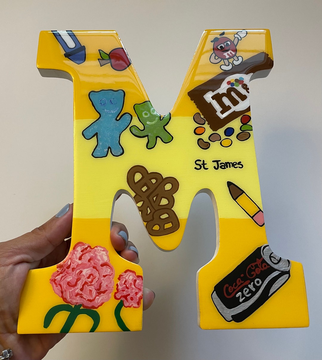 Nursery Name Letters , Nursery, Teachers Appreciation Wood Letter