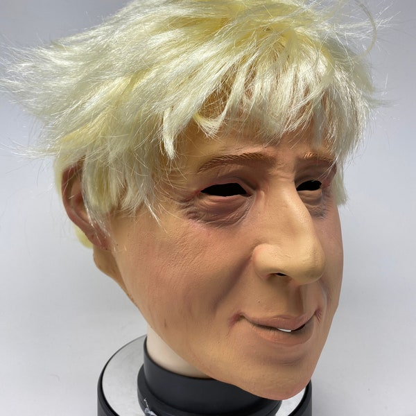 Boris Johnson Mask British Prime Minister UK