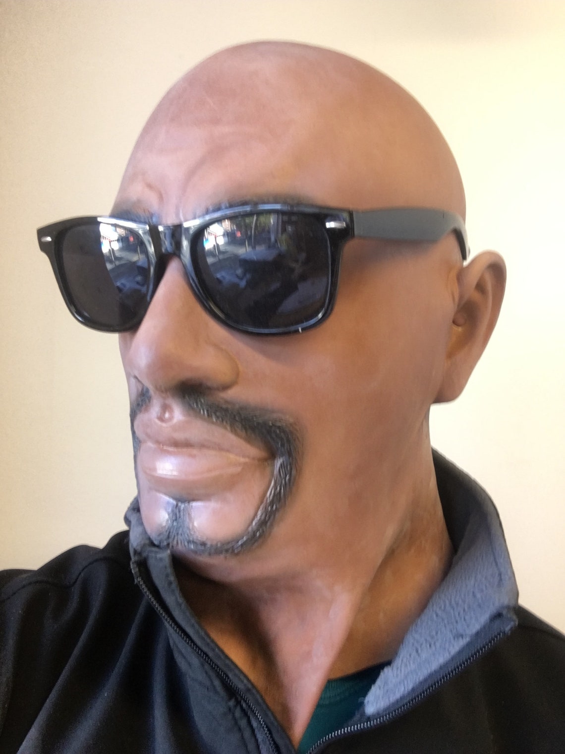 Realistic Black Man Male Latex Mask Disguise Halloween Fancy Etsy