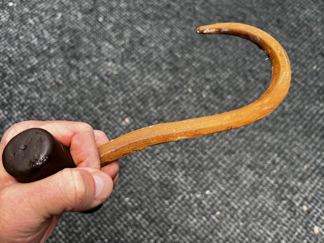 Rusty Meat Hook Horror Movie Prop PU Ice Hook Custom Tool Accessory - Etsy