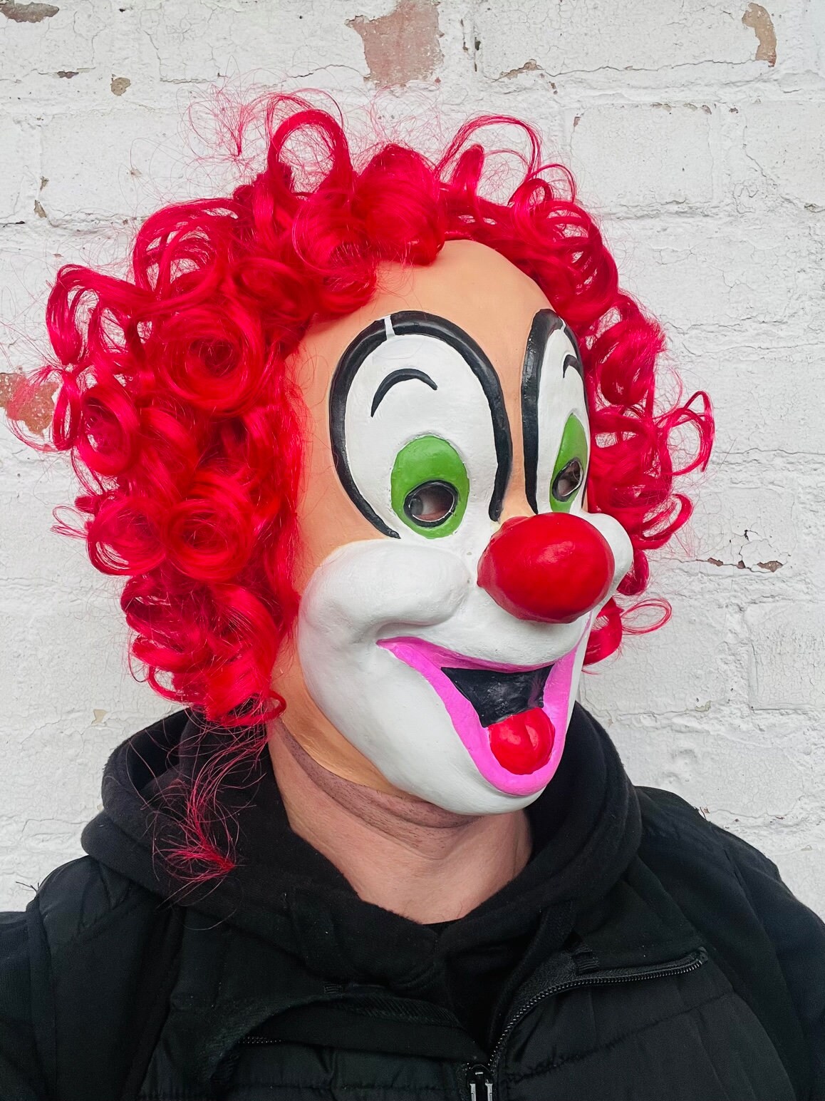 Happy Clown Mask Etsy