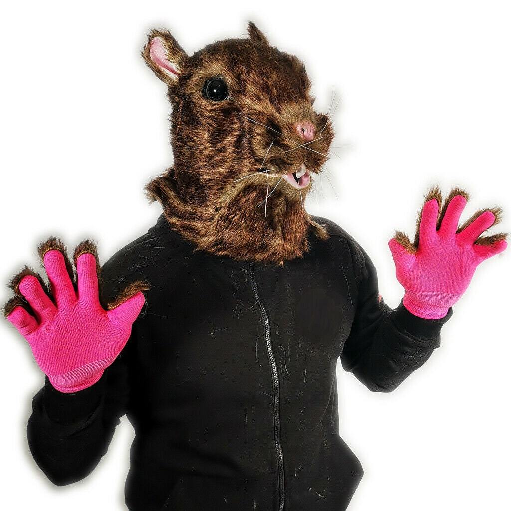 Masquerade Accessories, Furry Mask Open Mouth, Furry Costumes Masks
