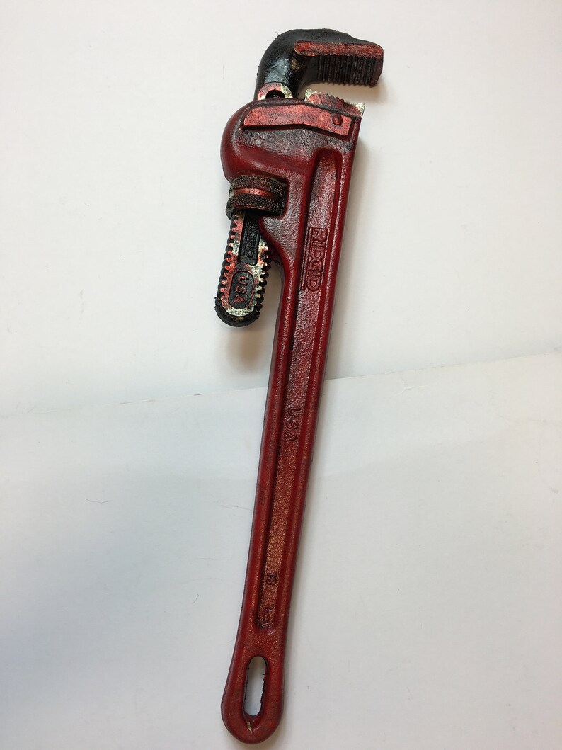 Realistic PU foam monkey pipe wrench spanner halloween horror Etsy