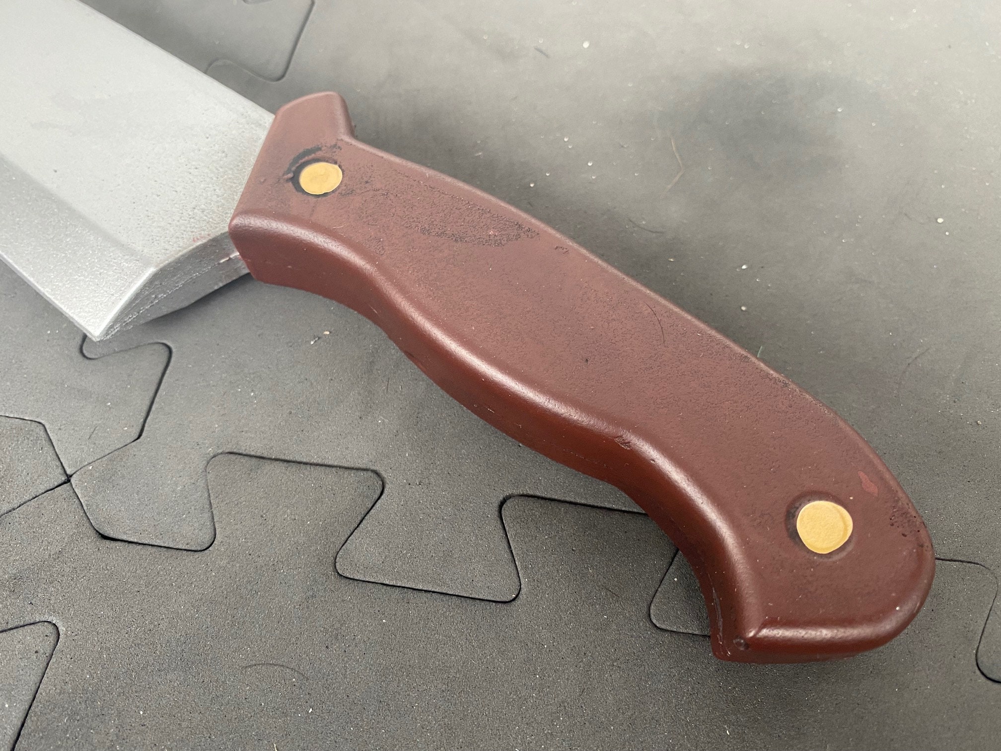 Fake Butcher es Knife PU Movie Prop Myers Style Kitchen Blade Etsy