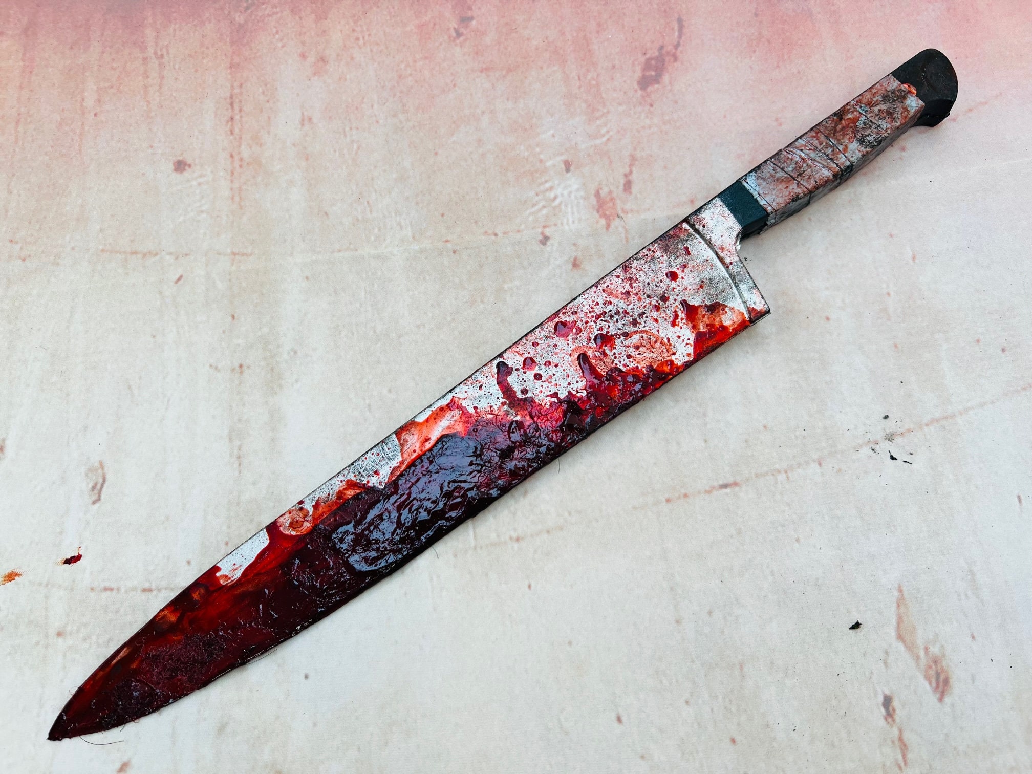 Faux couteau de boucher PU mousse film Prop Myers Style cuisine