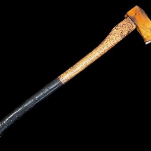 Rusty Woodcutter Axe Movie Prop Highly Detailed Customized PU Horror Accessory