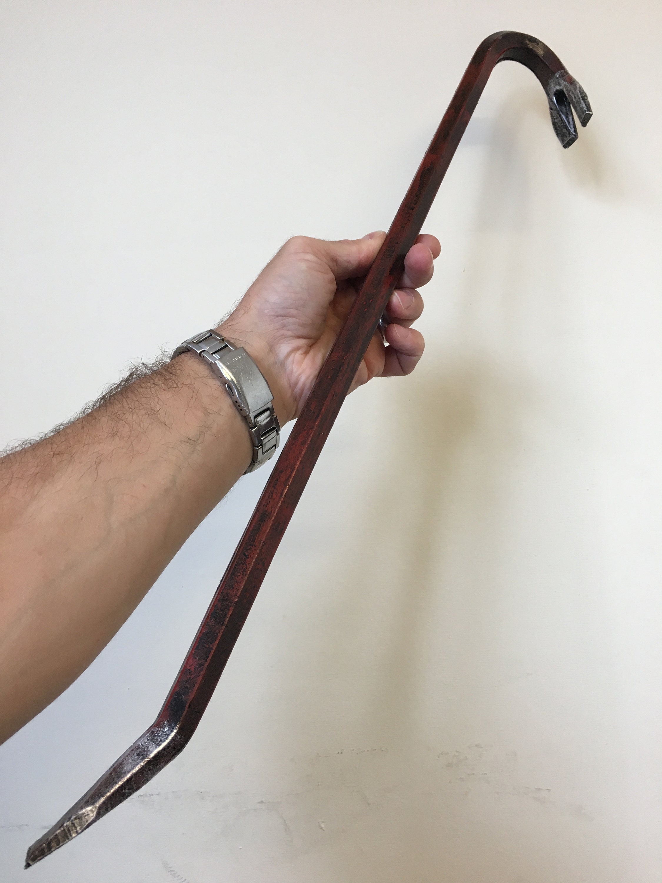 Realistic PU foam crowbar iron pry bar crow bar horror movie Etsy