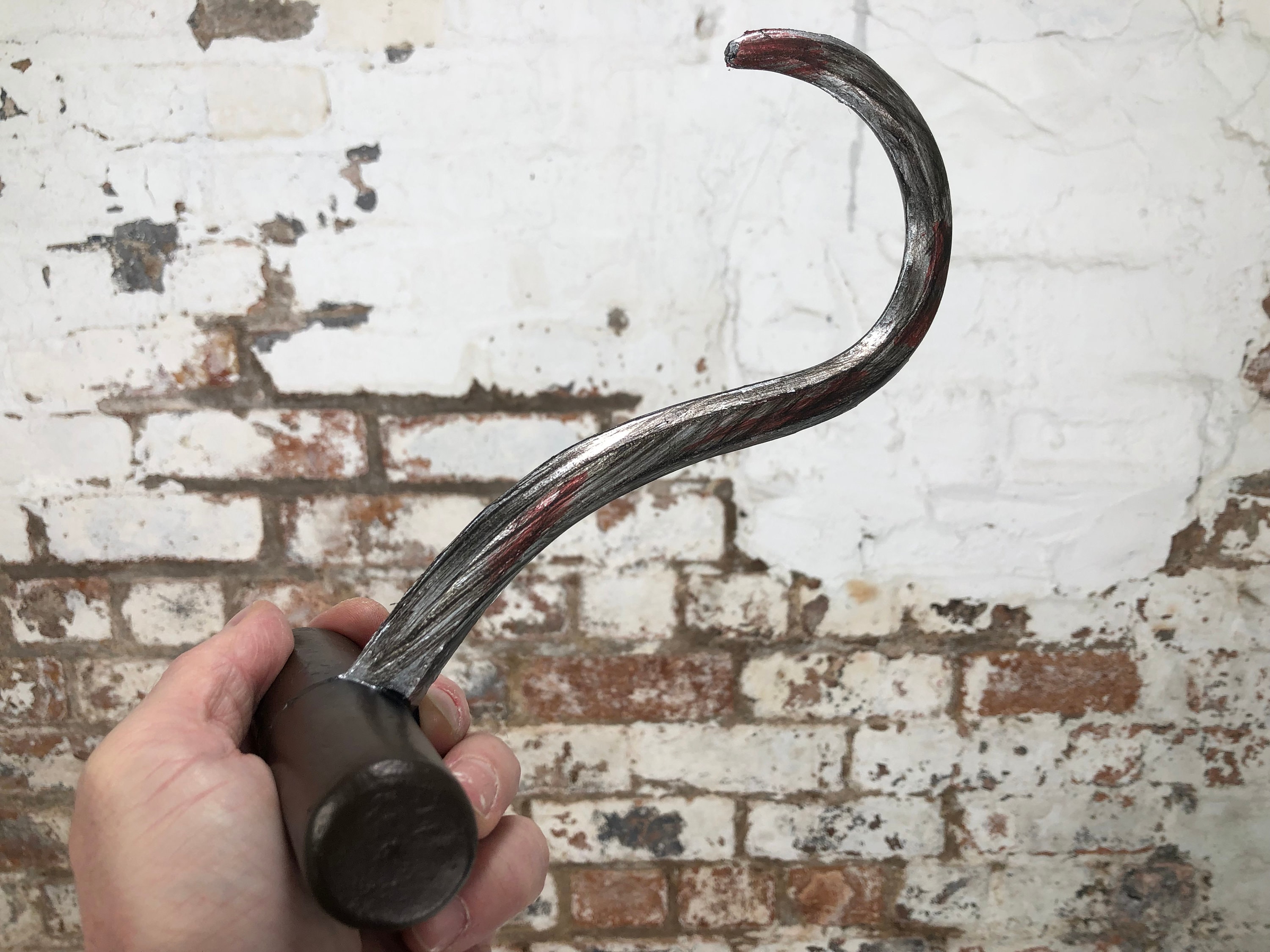 Realistic Butcher's Meat Hook Ice Hooks Movie Prop Horror Etsy