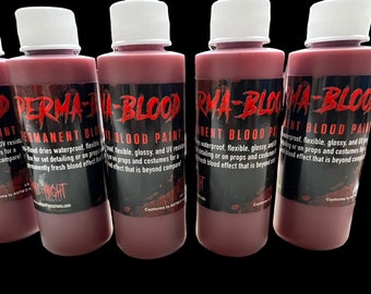 Perma-Blood Fake Blood for Props & Costumes by Pale Night