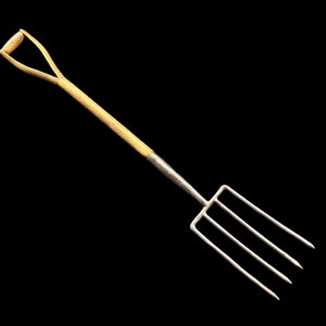 Garden Fork Movie Prop PU Pitchfork Tool Horror Weapon Accessory (2 ...