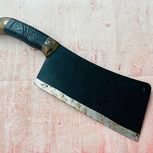 Butchers Meat Cleaver Prop Angepasst PU Bloody Horror-Tool