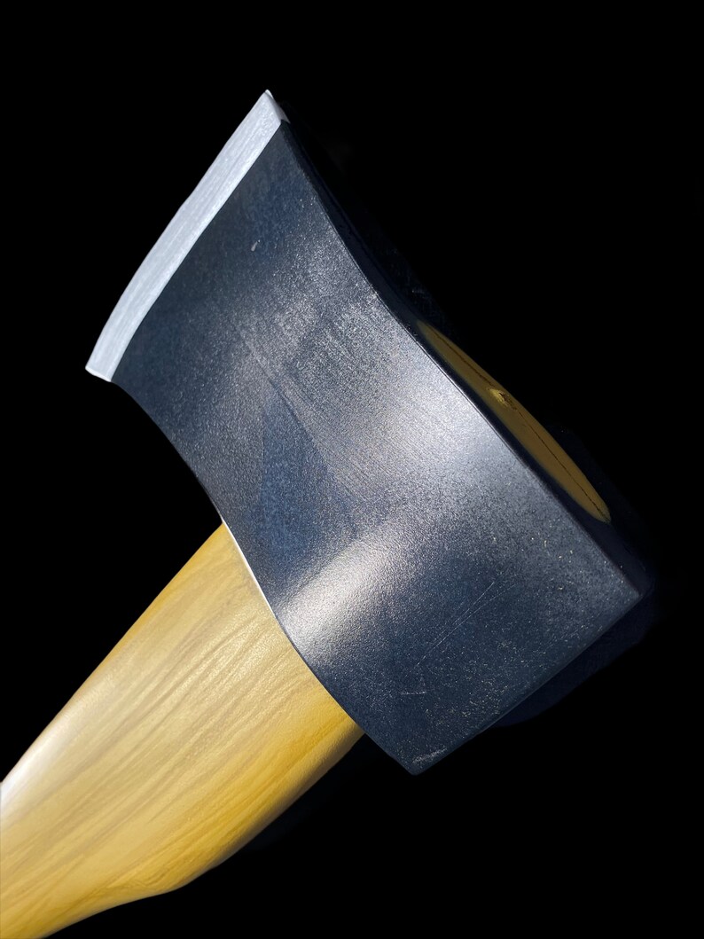 Realistic Lumberjack Axe Hatchet Movie Prop PU Horror Weapons Etsy