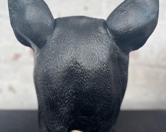 フレンチブルドッグマスク 面白いラテックス製動物ヘッドマスク - Etsy