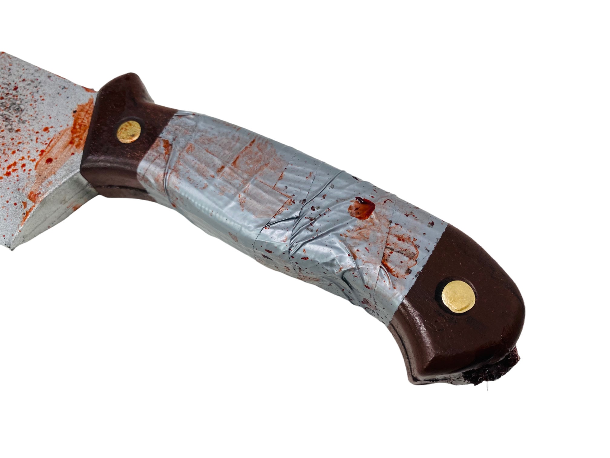 PARTYGEARS Faux couteau de boucher en mousse pour Halloween Marron 32 cm