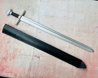 Excalibur Sword Movie Prop with Sheath Thrones Cosplay