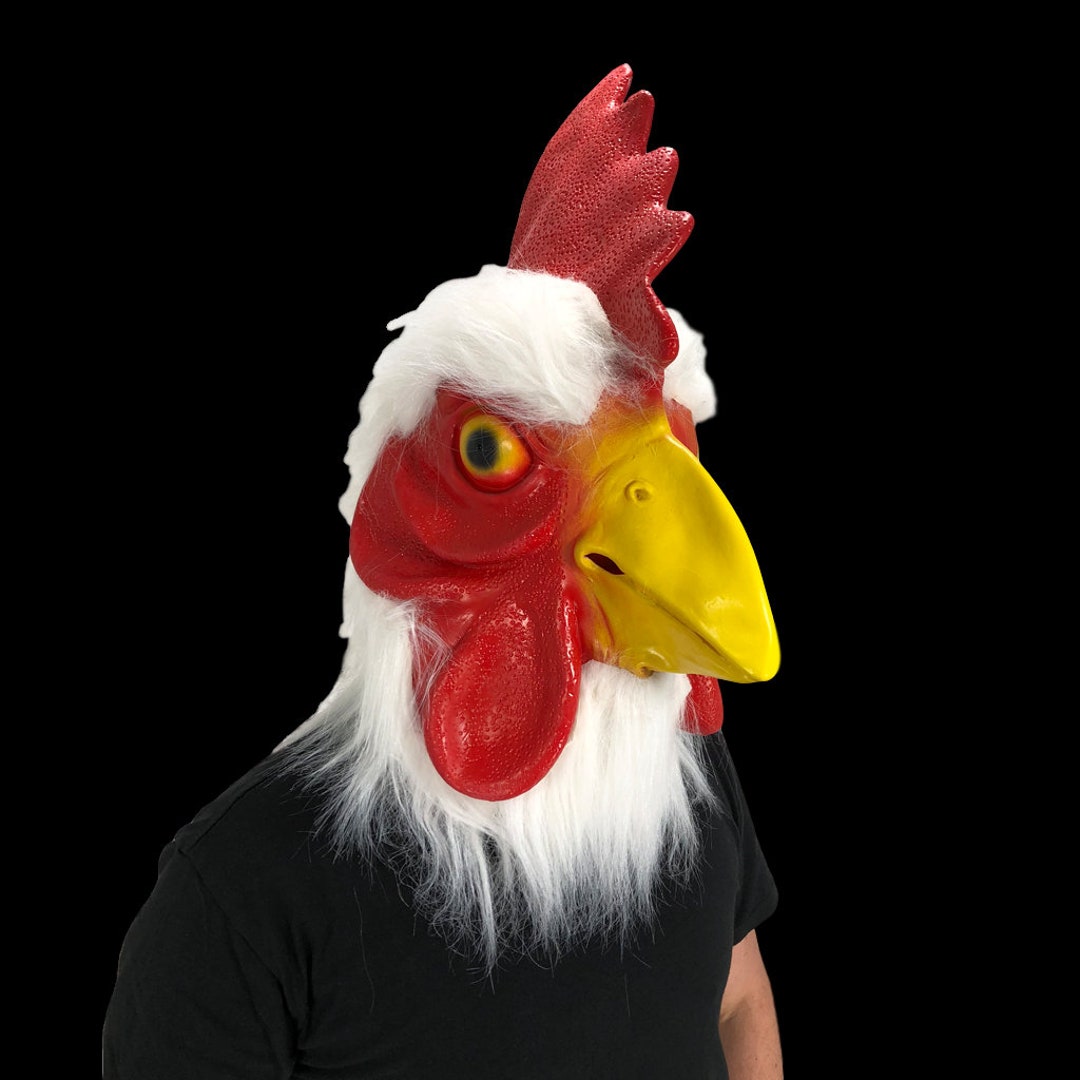 Furry Chicken Head Mask Fursuit Latex - Etsy