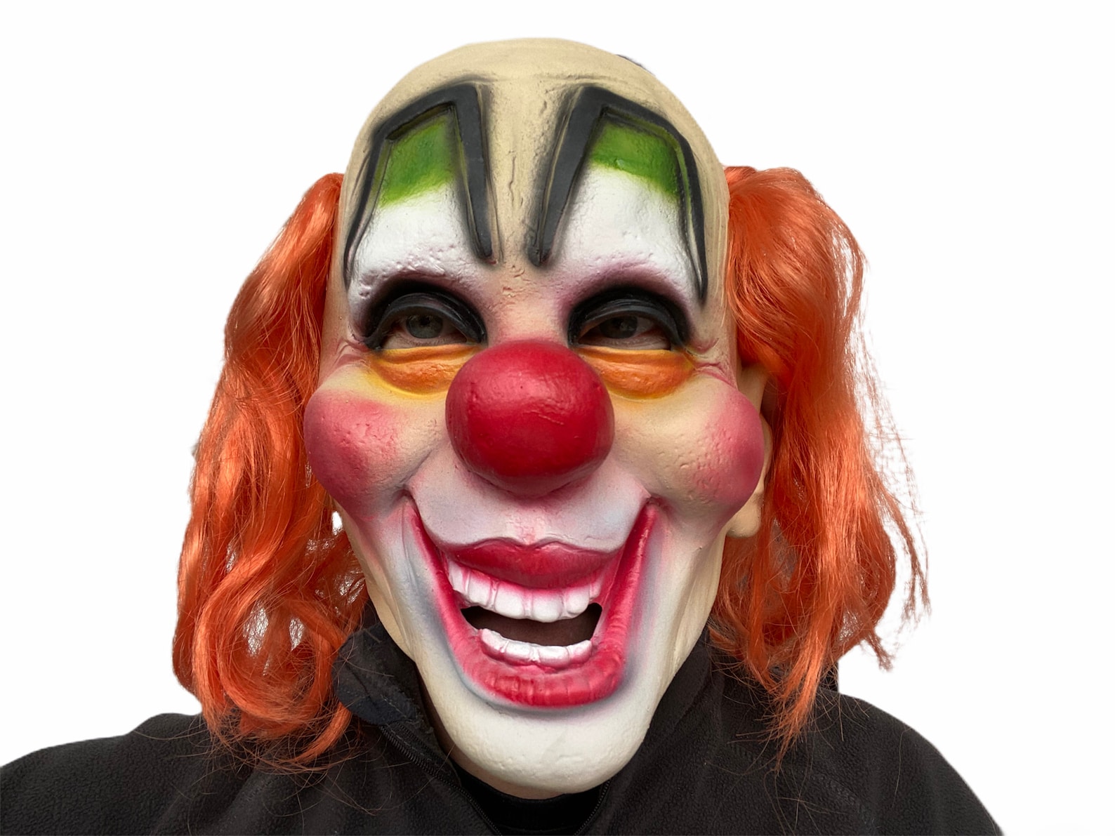 Blue Hair Clown Mask - wide 8