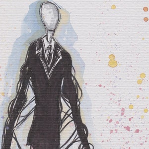 SLENDERMAN  Fine Art Quality Print (Multiple Sizes) / Creepypasta / Amazing Internet Viral Villain