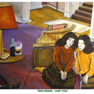 TWIN PEAKS  Fine Art  8&quot; x 10&quot;  Print  David Lynch   By artist Phil Born  artwork