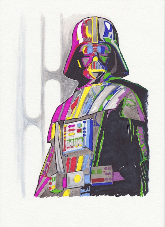 darth vader art prints