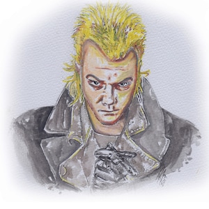 DAVID The Lost Boys Fine Art Quality Print (Multiple Sizes)  / Vampire Art / Kiefer Sutherland