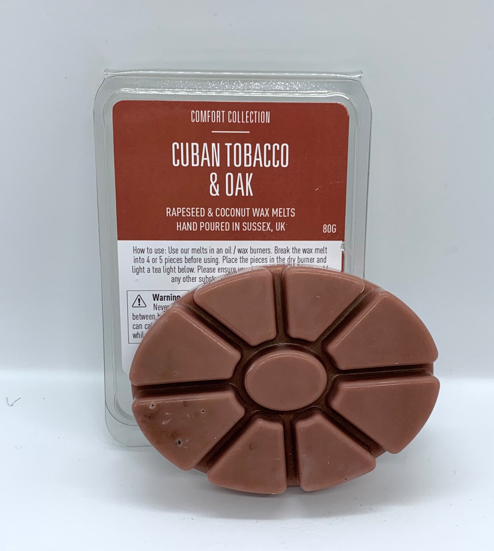 Cuban Tobacco & Oak Wax Melts Handmade Vegan Wax Melts Etsy