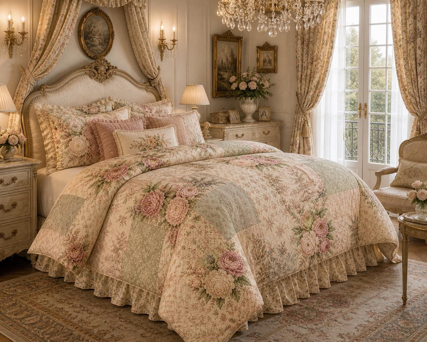 【新品】Rachel Ashwell Shabby Chic ベッド&枕カバー Rachel ashwell shabby chic bedding - Etsy 日本