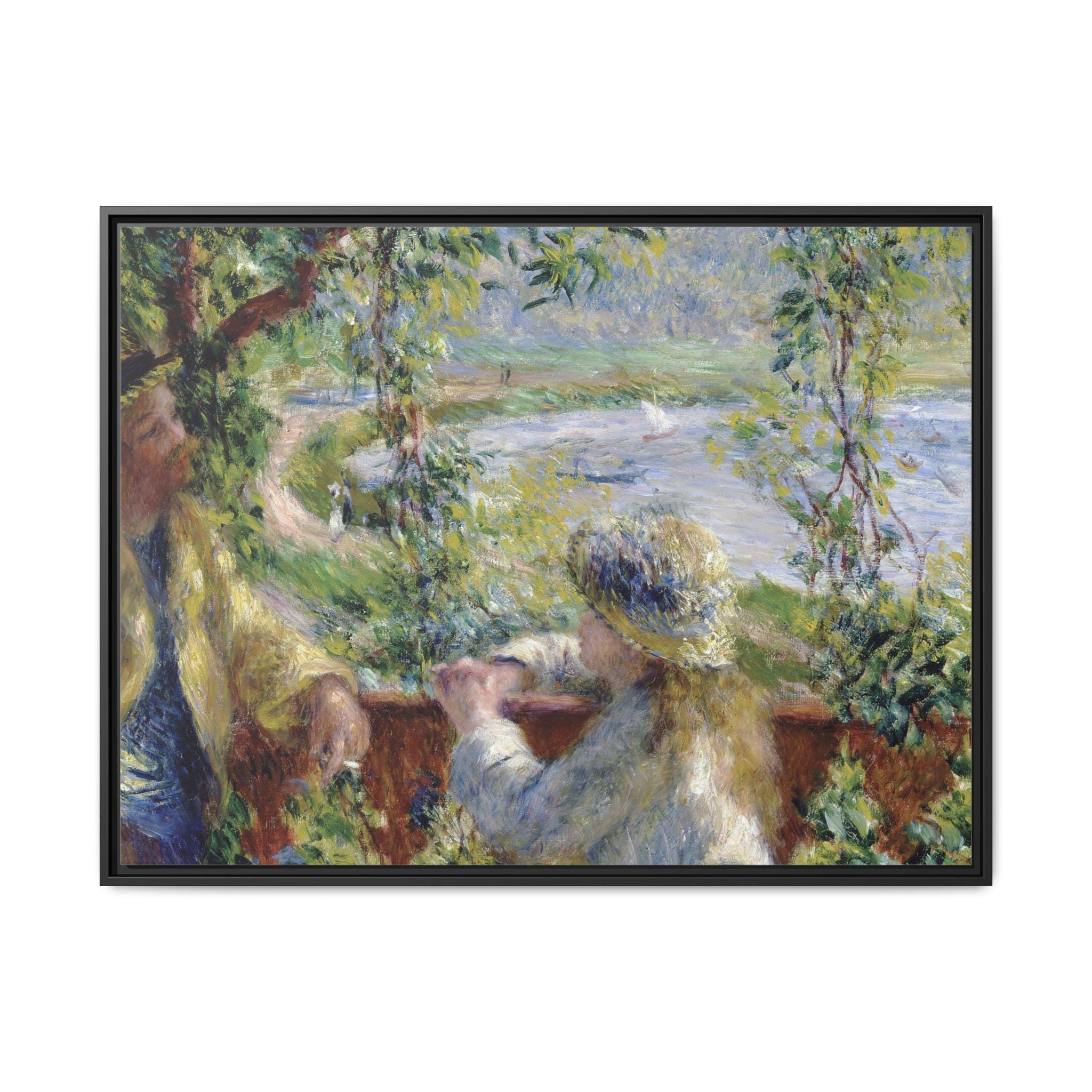 ルノワール　アートプリント　海辺にて ルノワール 【海辺にて】複製画 ルノワール 【海辺にて】複製画