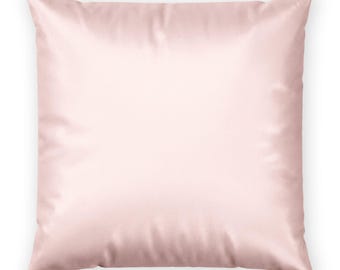 Poduszka Chateau Blush Pink Poly Velvet, miękka dekoracyjna poduszka w stylu francuskim, kwadratowa aksamitna poduszka lędźwiowa, prezent na parapetówkę