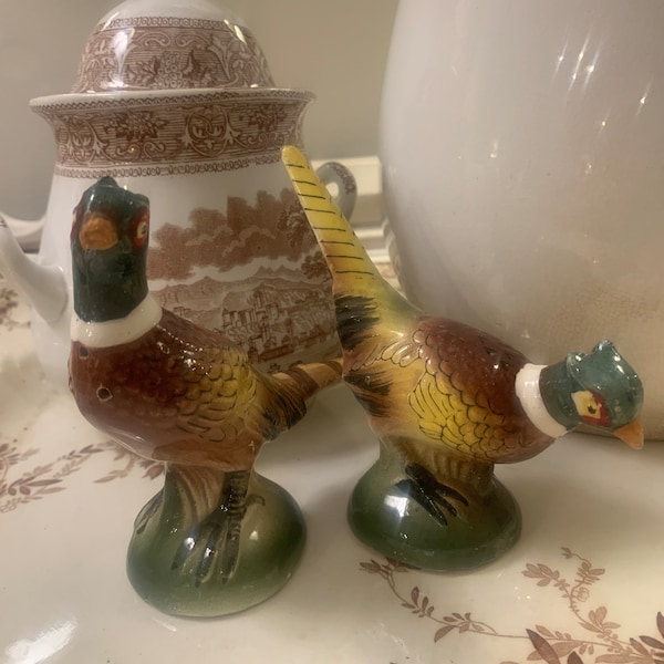 Bird Salt and Pepper Shakers Etsy