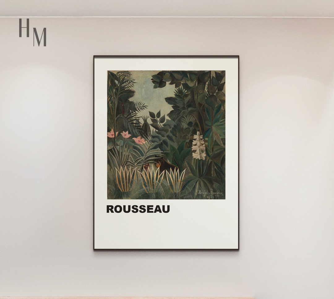 Printable Artwork of Jungle - Printable Classic Artwork - Famous ...