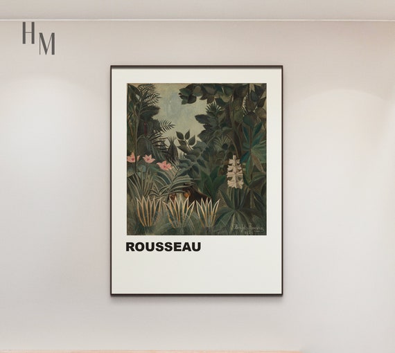 Printable Artwork of Jungle Printable Classic Artwork | Etsy