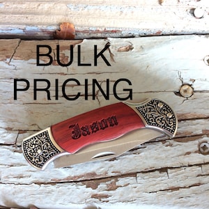 Engraved Knife Pocket Knife Engraved Pocket Knife Personalized Pocket Knife Groomsman Gift For Groom Gift For Father of the Bride Gift
