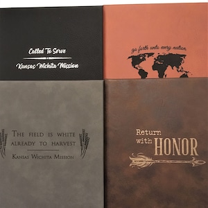 Missionary Gift Travel Journal Missionary Mom Dad Missionary Prayer Journal LDS Baptism Gift Missionary Books Gift for Men Christian Gifts