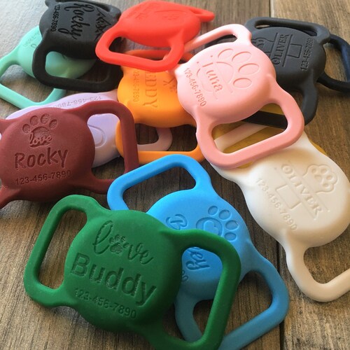 Airtag Holder for Using With YOUR OWN Pet Collar basic Belt Etsy Australia