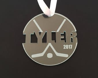 hockey ornaments engraved ornament personalized custom christmas ornament hockey gifts for boys hockey mom hockey christmas gift - Hockey Christmas Ornaments hockey ornaments engraved ornament personalized custom christmas ornament hockey gifts for boys hockey mom hockey christmas gift - Hockey Christmas Ornaments
