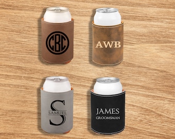 Engraved Can Coolers, Bachelor Party Gifts, Groomsmen Gifts, Groomsmen Proposals, Beer Cooler, Beer Can Holder, bottle holder, Birthday Gift