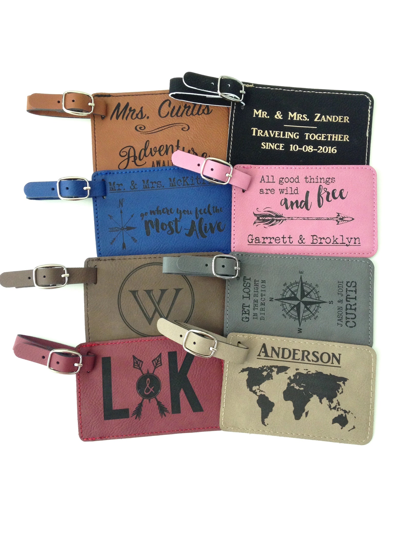 Luggage Tags Bulk Wedding Favors Bulk Gifts Save the Date Etsy