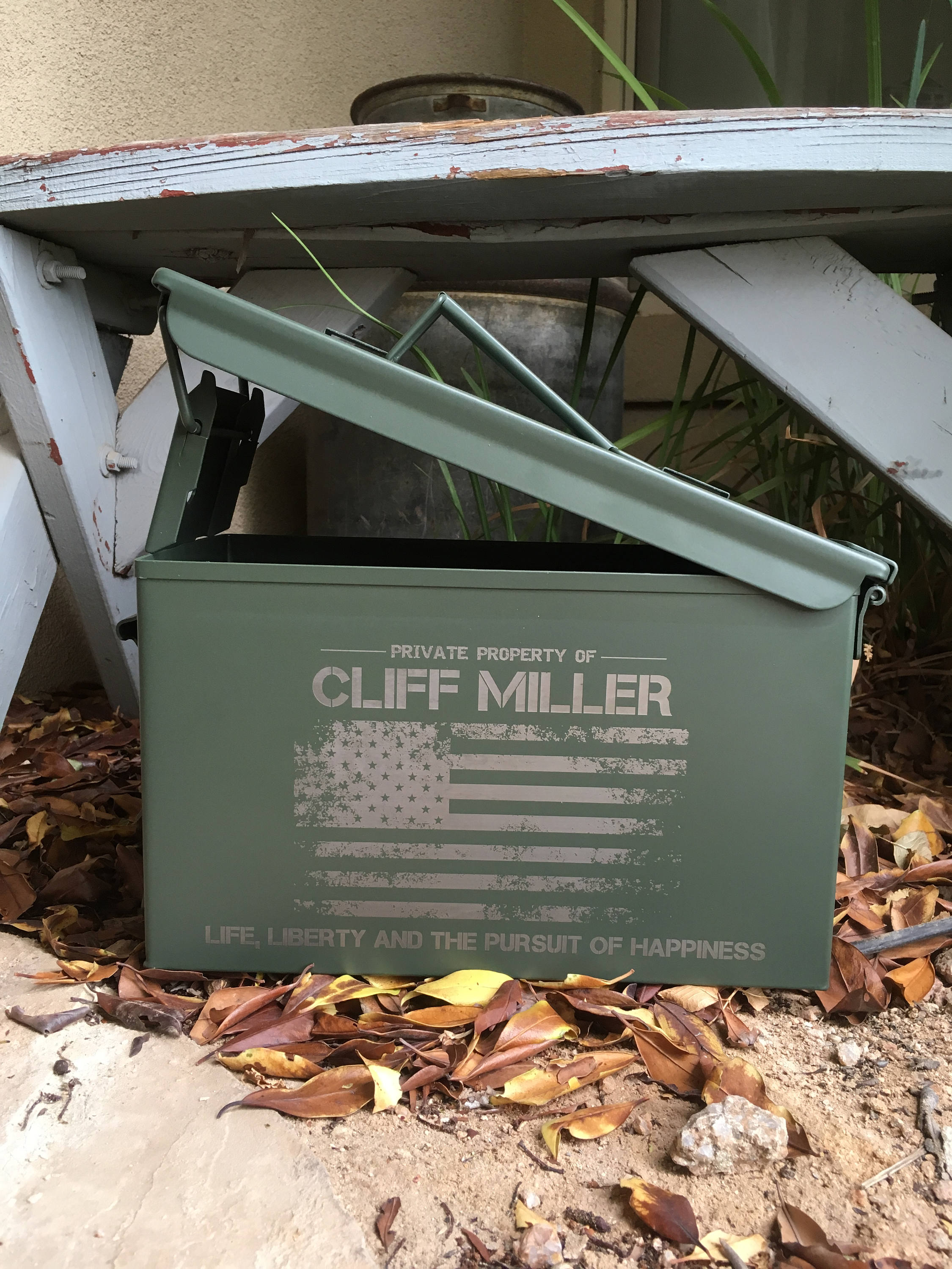 Personalized Ammo Box SET OF 19 Ammo Can Crate Bullet Box 50 Etsy