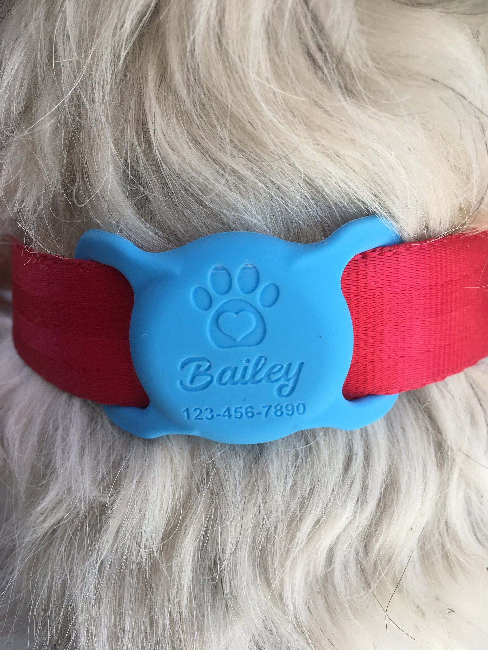 Airtag Dog Cat Pet Collar Holder for Horse Goat Animal Dogs Etsy